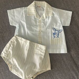 VTG Fawn Togs Two Piece Set